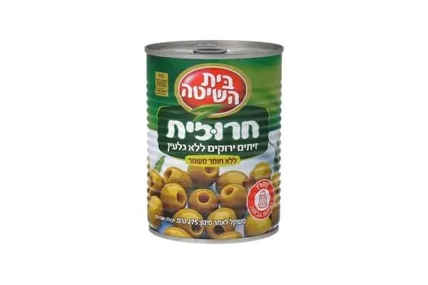 זיתים ירוקים ללא גלעין