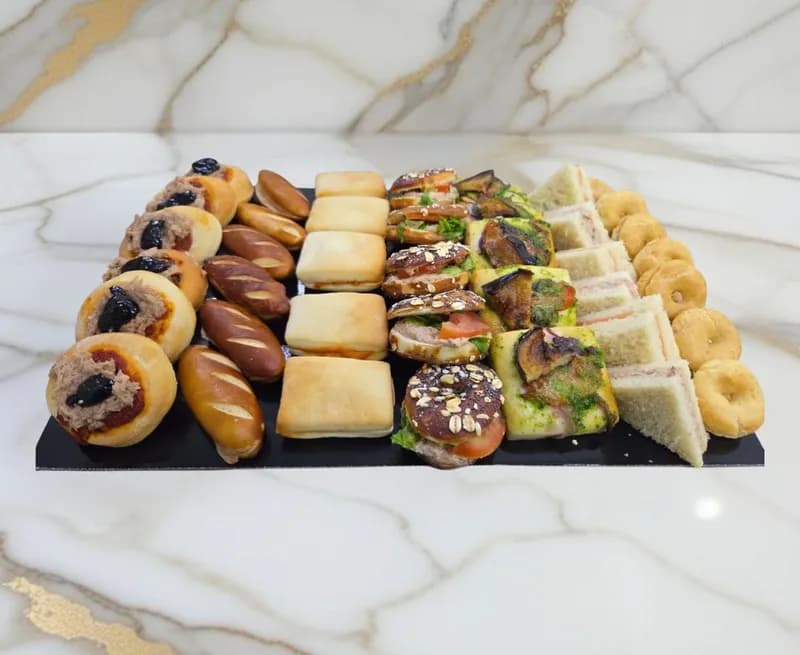 Plateaux mix de salé 40 pièces