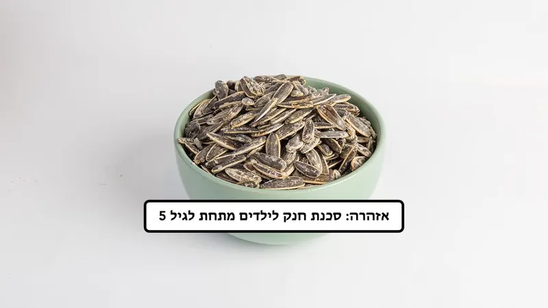 גרעיני חמניה | מעט מלח